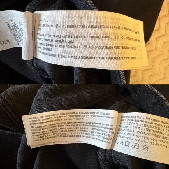 Abercrombie & Fitch Curve Love Ankle Straight High Rise Jeans - Size 16/33 Short - Picture 11 of 12